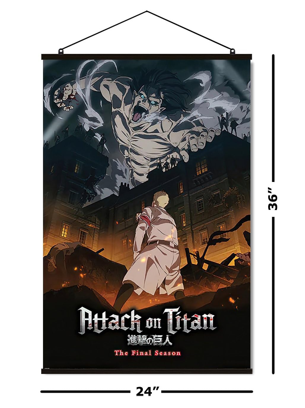 進撃の巨人　ポスター　新品・未開封　即購入⭕ Amazon.co.jp: 進撃の巨人 - シーズン4 - マンガ/アニメTV番組ポスター